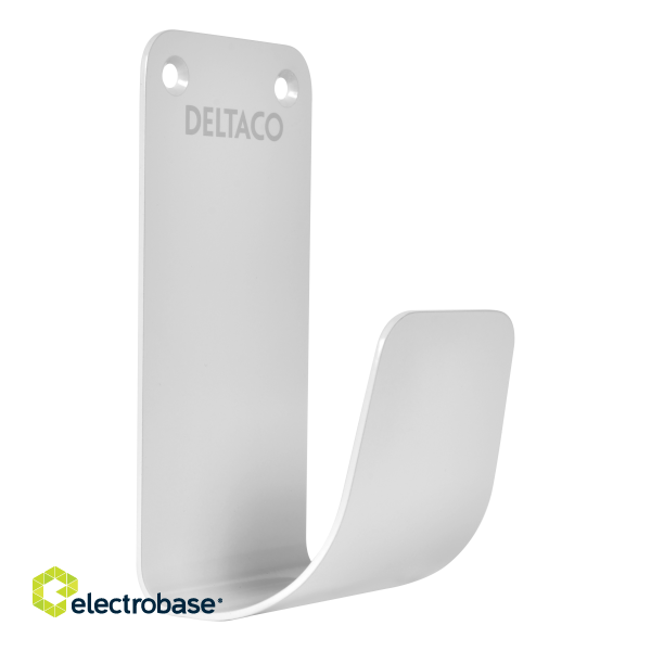 Cable hook DELTACO E-CHARGE SS304, white / EV-5116 image 4
