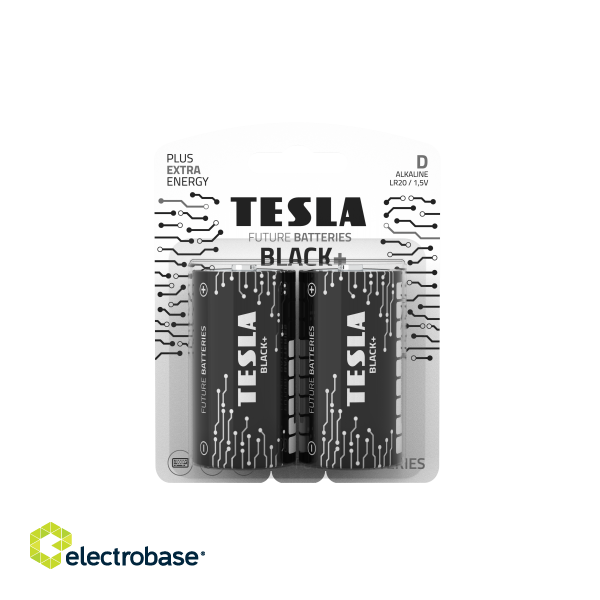 Batteries Tesla D Black+ LR20 (2 pcs) (14200220)