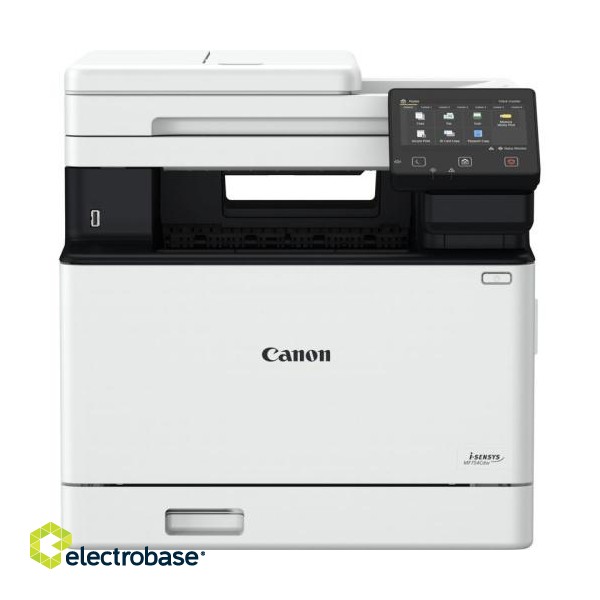 Canon i-SENSYS MF754CDW Printer Laser Colour MFP A4 33 ppm Wi-Fi Ethernet LAN USB paveikslėlis 3