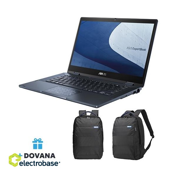 Laptop Asus ExpertBook B3 B3402FBA Flip Intel i5-1235U/14'' FHD Touch/8GB/256GB/FingerPrint/W11Pro paveikslėlis 1