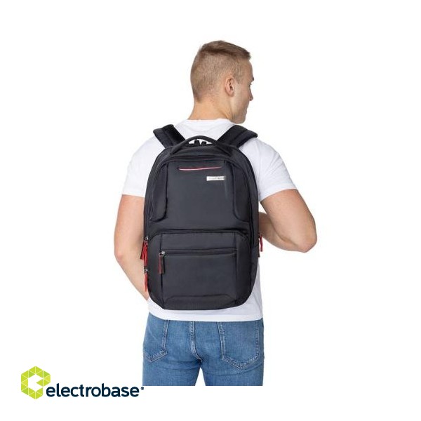 COOLPACK - ZENITH - BACKPACK BUSINESS LINE - A174, Black фото 7