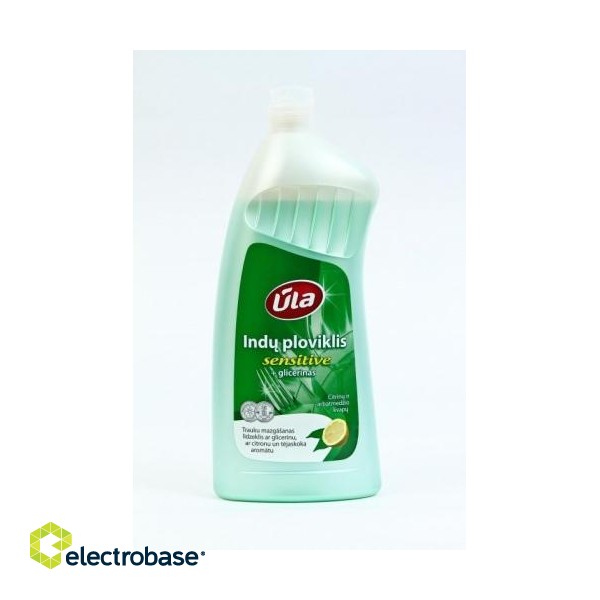 Dishwasher detergent Ūla Sensitive, with glycerin, koncentrated 1l