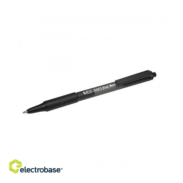 BIC Ballpoint pens SOFTFEEL CLIC 1.0 mm, black, 1 pcs. 914360