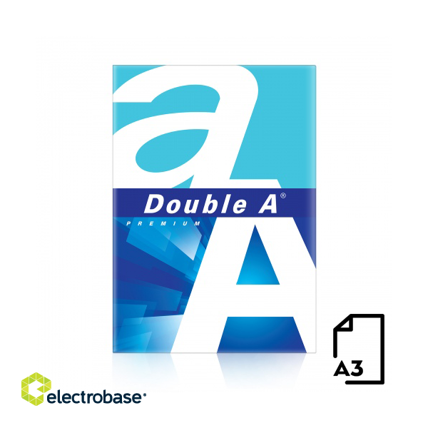 Paper Double A (A category), A3, 80g, 500 sheets image 1