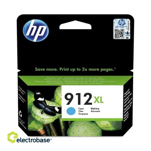 HP printcartridge cyan (3YL81AE, 912XL)