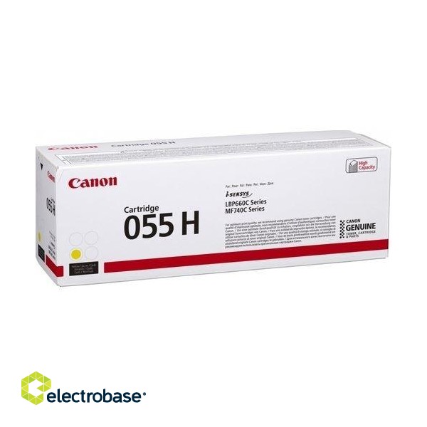 Canon Cartridge 055H Yellow (3017C002)