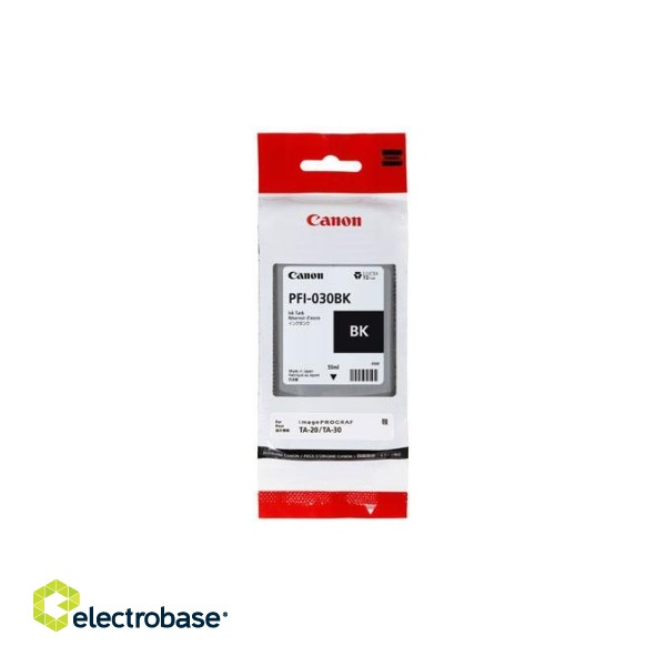 Canon PFI-030BK (3489C001) Ink Cartridge, Black