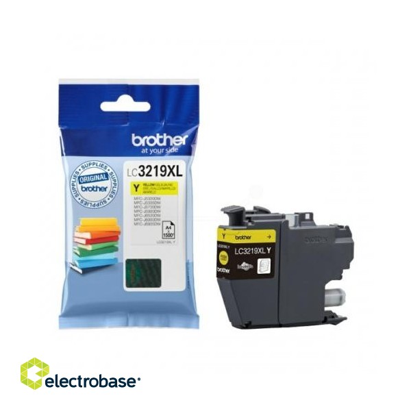 Brother LC3219 (LC3219XLY) Ink Cartridge, Yellow