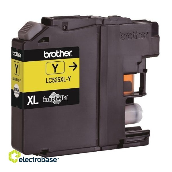 Brother LC525XLY Ink cartridge, Yellow (1300 pages) image 1