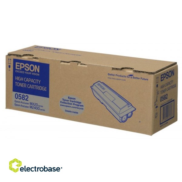 Epson 0584 HC (C13S050584) Toner Cartridge, Black