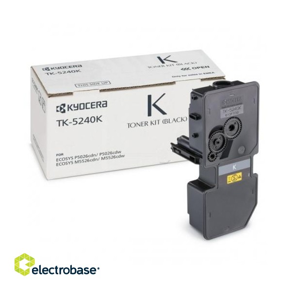 Kyocera TK-5240K (1T02R70NL0) Toner Cartridge, Black