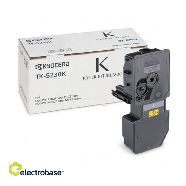 Kyocera TK-5220K (1T02R90NL1) Toner Cartridge, Black