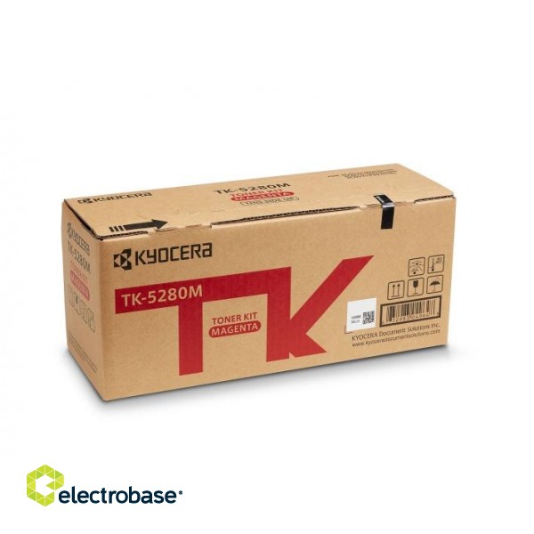 Kyocera TK-5280M Toner Cartridge, Magenta image 2