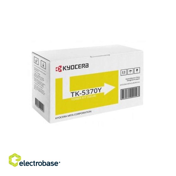 Kyocera TK-5370Y (1T02YJANL0) Toner Cartridge, Yellow