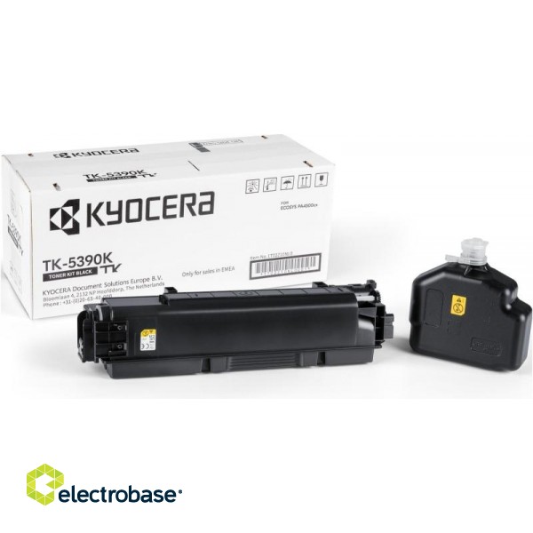 Kyocera TK-5390K (1T02Z10NL0) Toner Cartridge, Black image 2
