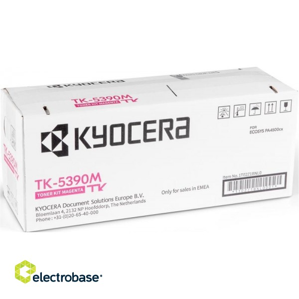 Kyocera TK-5390M (1T02Z1BNL0) Toner Cartridge, Magenta paveikslėlis 1