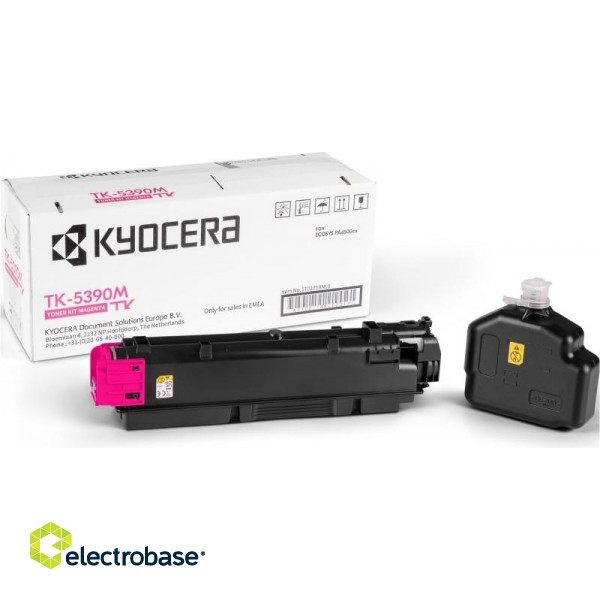 Kyocera TK-5390M (1T02Z1BNL0) Toner Cartridge, Magenta image 2
