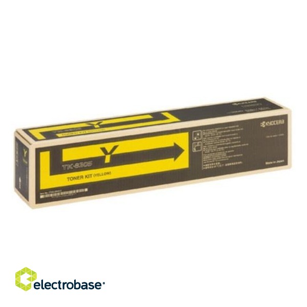 Kyocera TK-8305Y Toner Cartridge, Yellow image 4