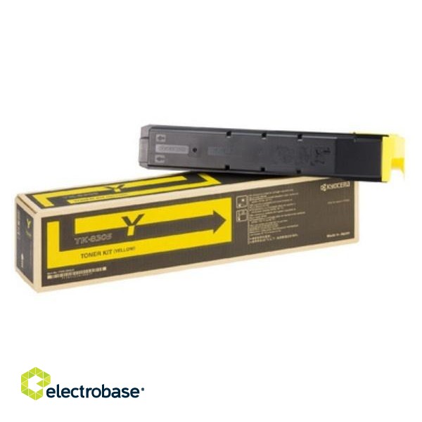Kyocera TK-8305Y Toner Cartridge, Yellow image 5
