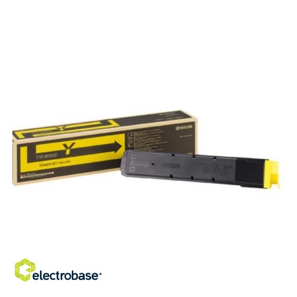 Kyocera TK-8305Y Toner Cartridge, Yellow image 6