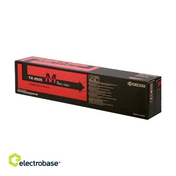 Kyocera TK-8505M Toner Cartridge, Magenta image 2