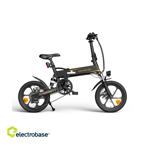 Electric bicycle ADO A16 XE, Black image 1