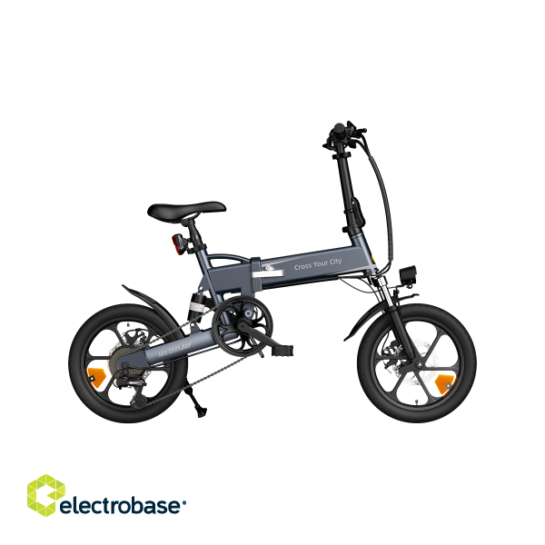 Electric bicycle ADO A16 XE, Gray image 1