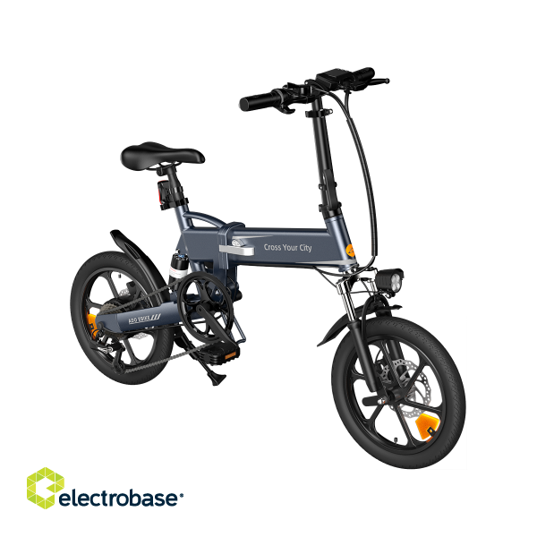 Electric bicycle ADO A16 XE, Gray image 4