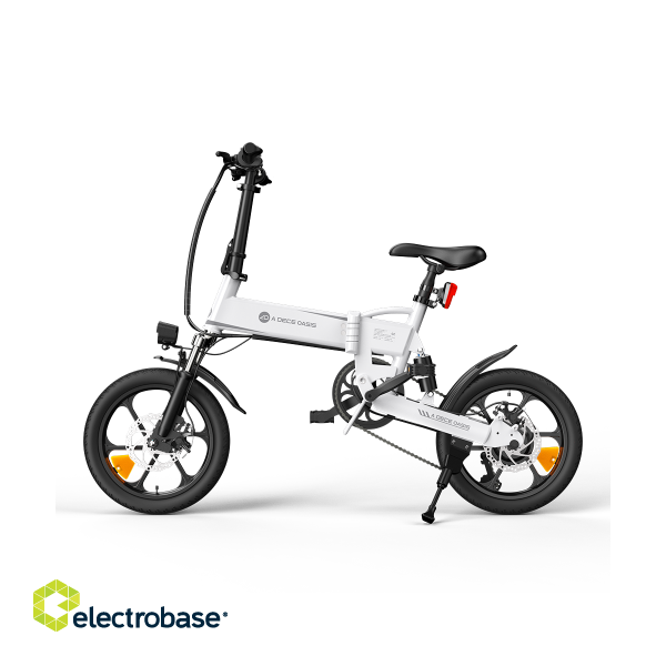 Electric bicycle ADO A16 XE, White paveikslėlis 2