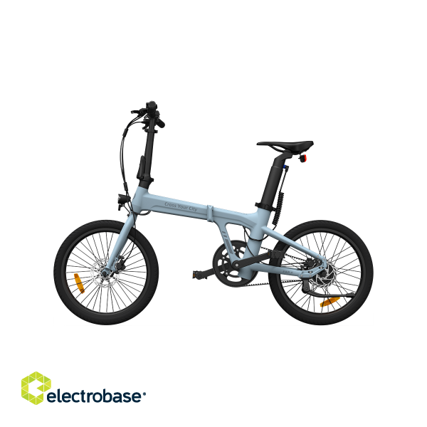 Electric bicycle ADO A20 AIR, Blue image 2