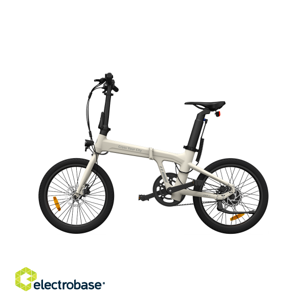 Electric bicycle ADO A20 AIR, Cream White image 2