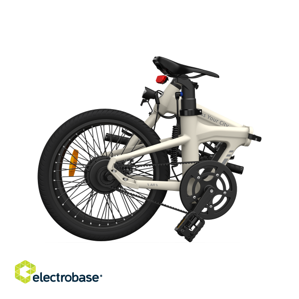 Electric bicycle ADO A20 AIR, Cream White image 3