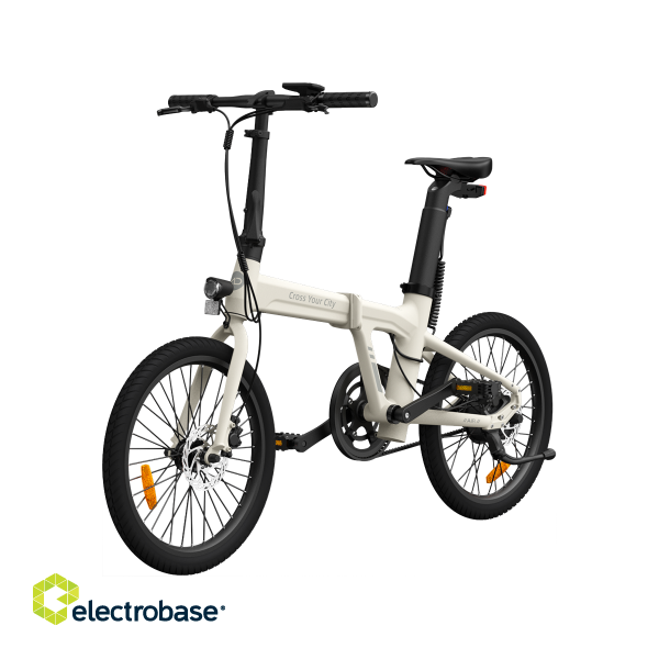 Electric bicycle ADO A20 AIR, Cream White paveikslėlis 5
