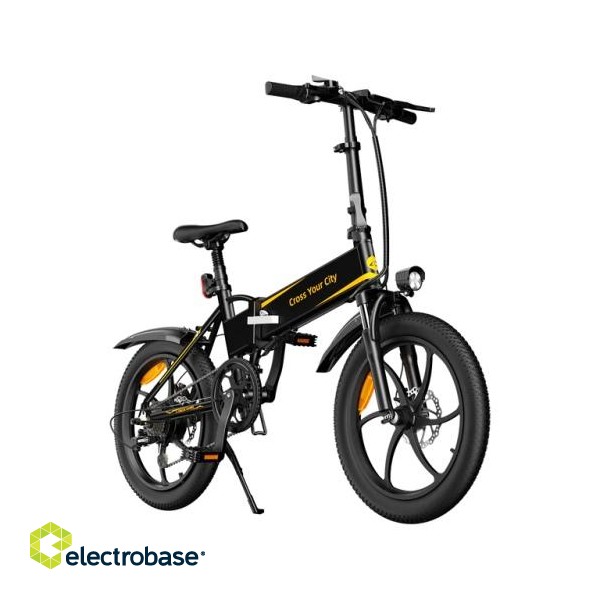 Electric bicycle ADO A20+, Black image 2