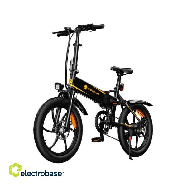 Electric bicycle ADO A20+, Black image 3