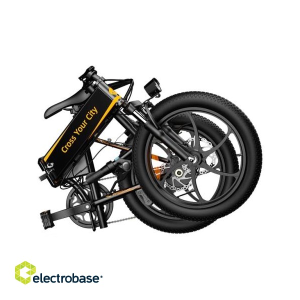 Electric bicycle ADO A20+, Black image 6