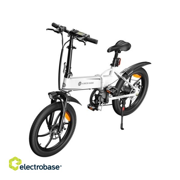 Electric bicycle ADO A20+, White image 5