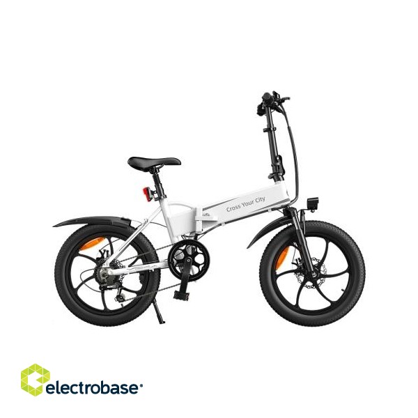 Electric bicycle ADO A20+, White image 1