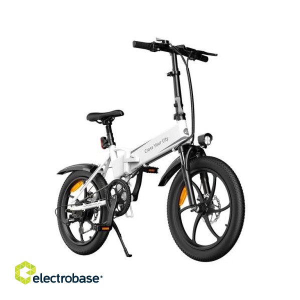 Electric bicycle ADO A20+, White image 2