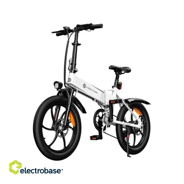 Electric bicycle ADO A20+, White image 3