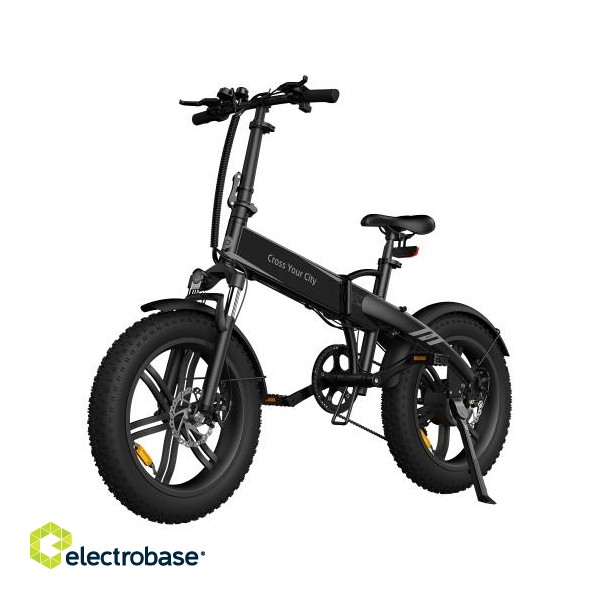 Electric bicycle ADO A20F Beast, Black image 5