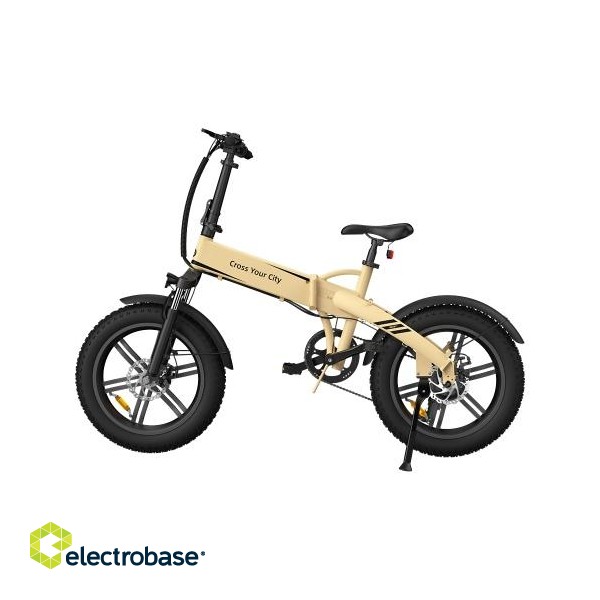 Electric bicycle ADO A20F Beast, Sand image 2