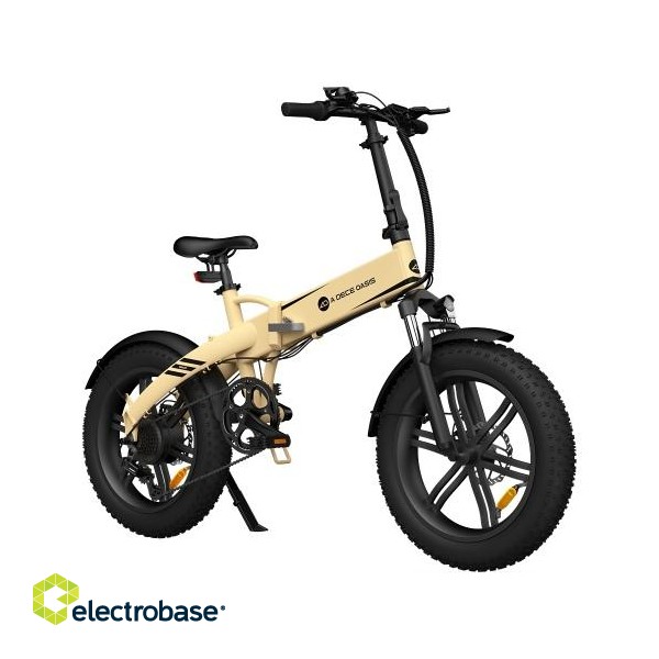 Electric bicycle ADO A20F Beast, Sand image 4