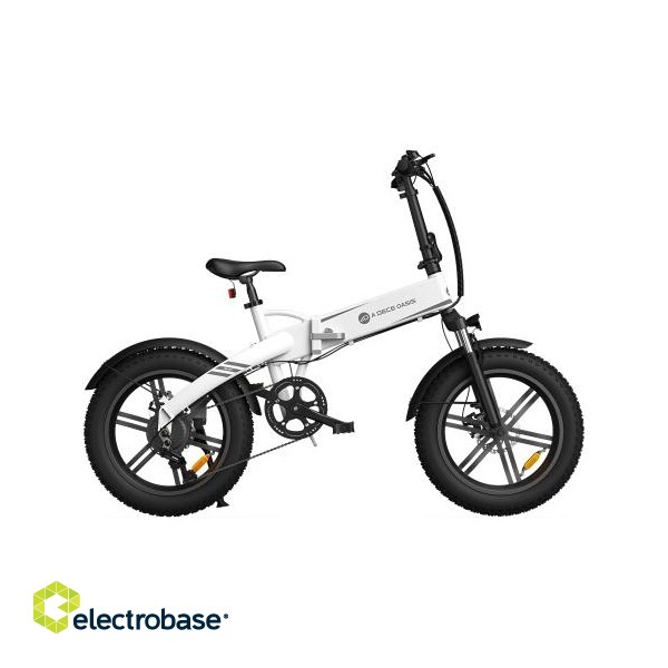 Electric bicycle ADO A20F Beast, White image 1