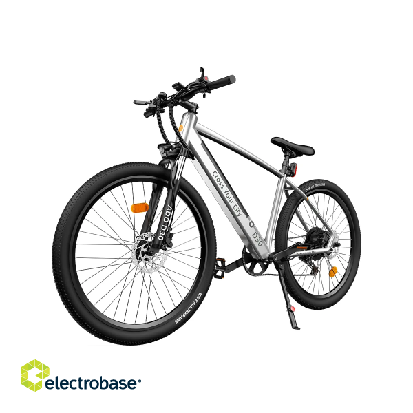 Electric bicycle ADO D30C, Silver image 1