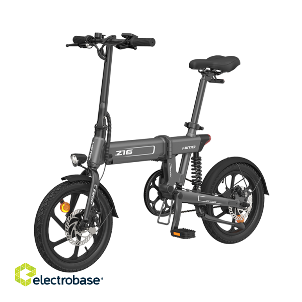Electric bicycle HIMO Z16 MAX, Gray фото 4