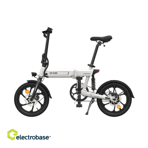 Electric bicycle HIMO Z16 MAX, White image 3