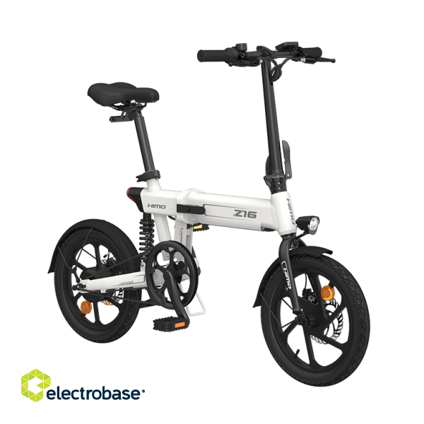 Electric bicycle HIMO Z16 MAX, White фото 4