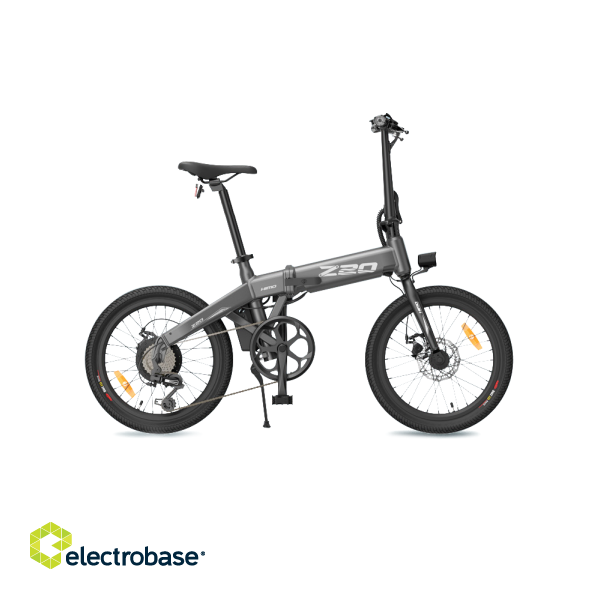 Electric bicycle HIMO Z20 Plus, Grey paveikslėlis 4