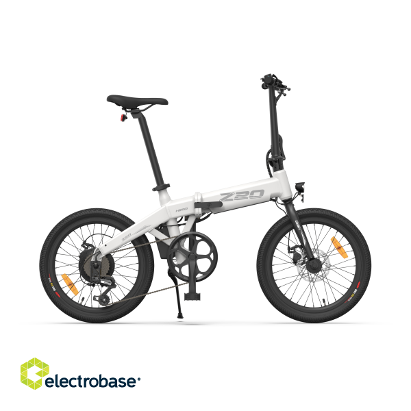 Electric bicycle HIMO Z20 Plus, White image 1
